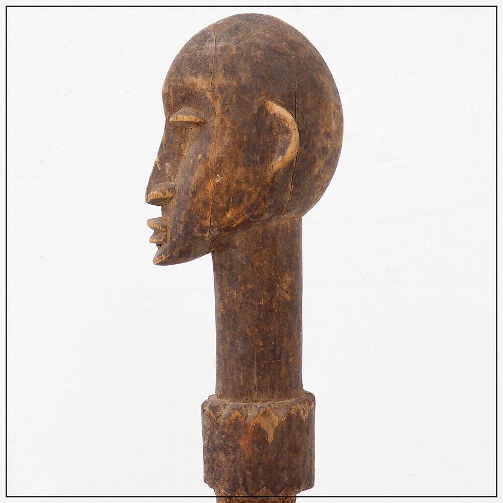 African Lobi altar head from Burkina Faso - 20th century