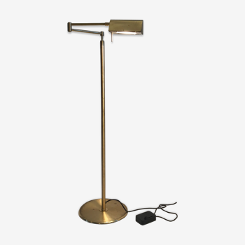 Brass reader lamppost