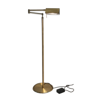 Brass reader lamppost