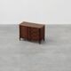 French 18th Century hand crafted oak chest of drawers in Louis XV style