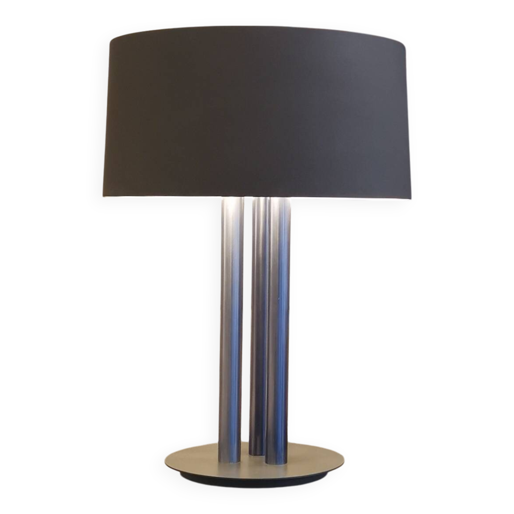 Rare lampe 10589 design Michel Boyer, édition Verre Lumière