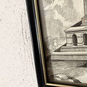 Architectural engraving under glass, Ed. Paris 1875