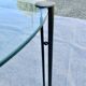 Table ronde "joe ship" design Philippe Starck vers 1982, 120 cm