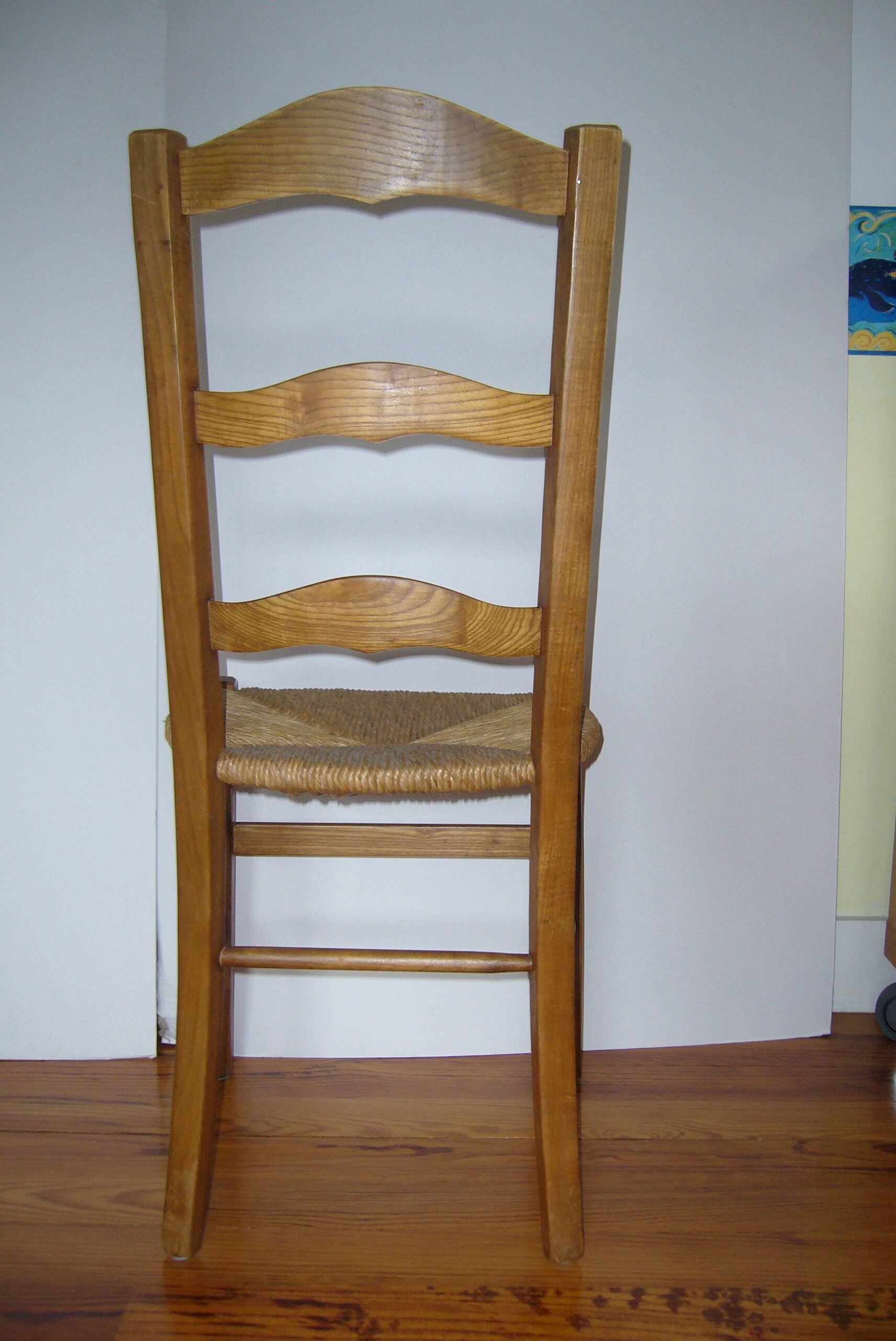 Lot of 5 Provencal chairs mulched