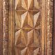 Vintage Danish Baroque Brutalist Style Oak Cabinet 1960s