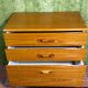 Commode rétro vintage en teck du milieu du siècle