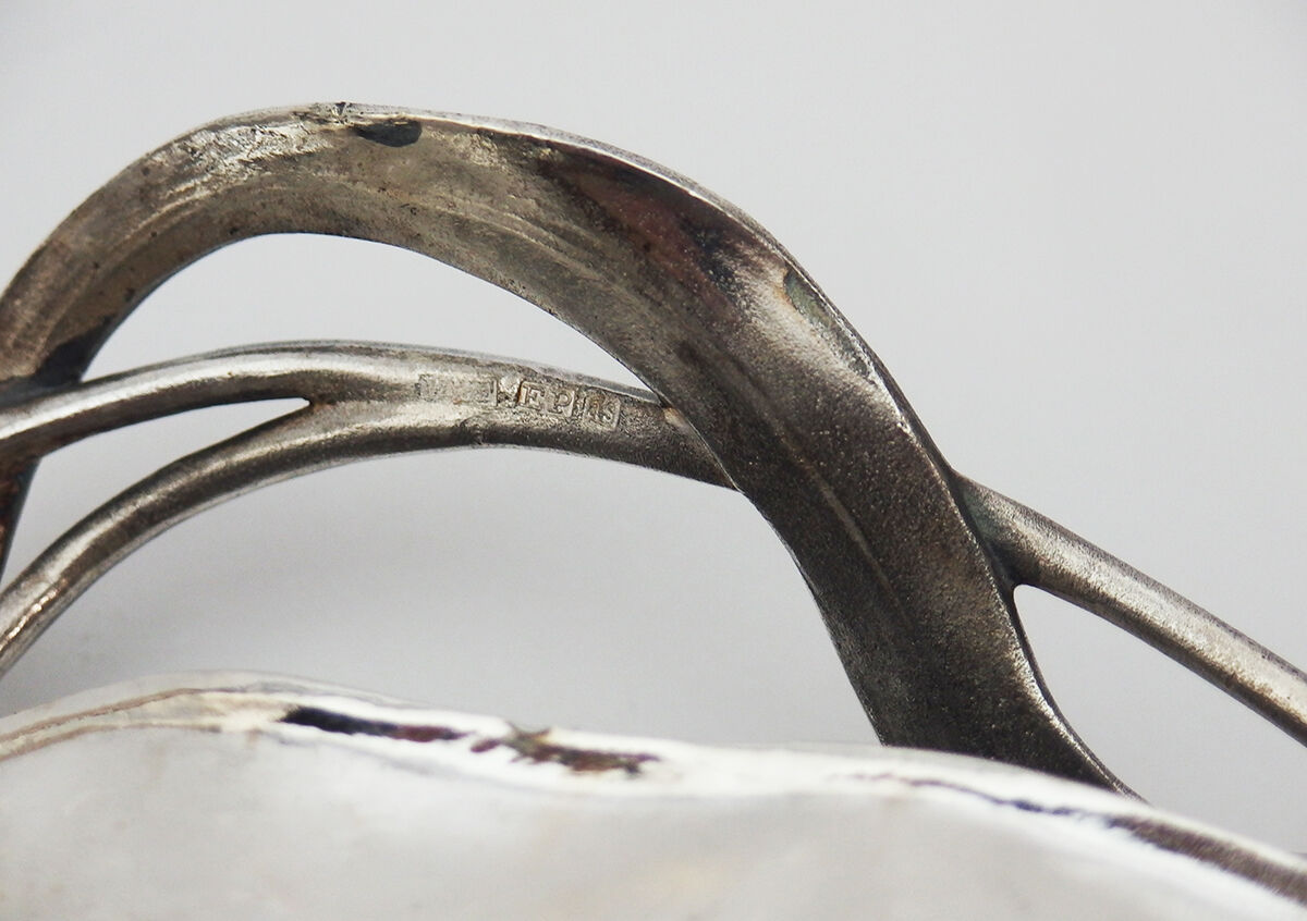 Art Nouveau card dish by WMF