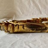 Golden shell mirror - baroque style