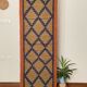 Tapis en jute et coton tissé à la main