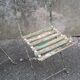 2 folding bistro / garden chairs fermob 1950