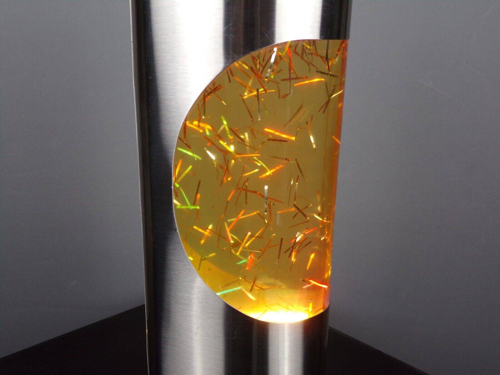 Vintage Glitter Lamp • Glitter Lamp • Space Age • 1970