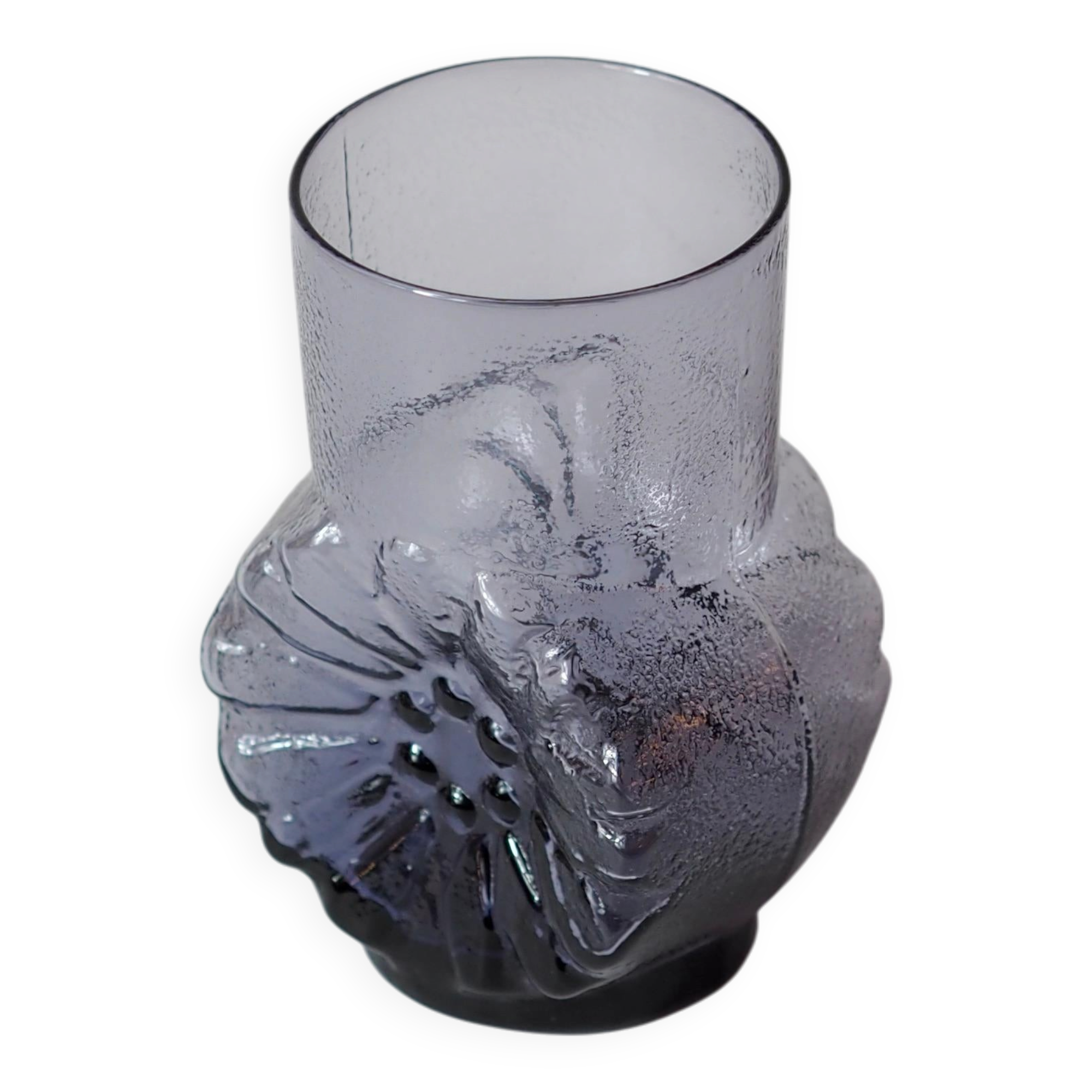 Mid-century rainbow glass set: 6 Finnish style glasses, by Kaj Franck & Lasi.