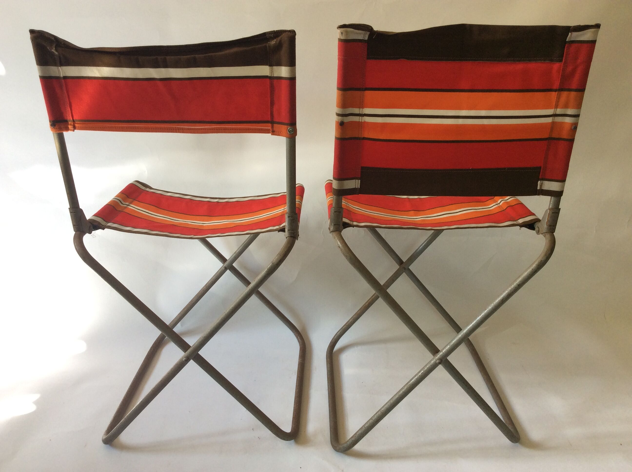 2 camping armchairs