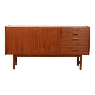 Scandinavian 1960s sideboard with projecting handles