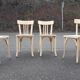 Chaises bistrot campagne shabby chic