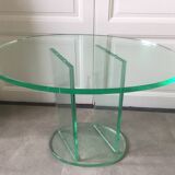 Table basse plexiglass vintage