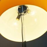 Italian yellow Lucerna floor lamp from the Space Age era, mid-century by Guzzini, 1960s.