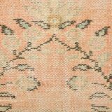 3x10 Peach Orange Vintage Runner Rug 83x296Cm SK 24799