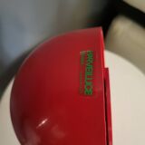 Lampe vintage Panda GUZZINI- Ambrogio Pozzi  rouge