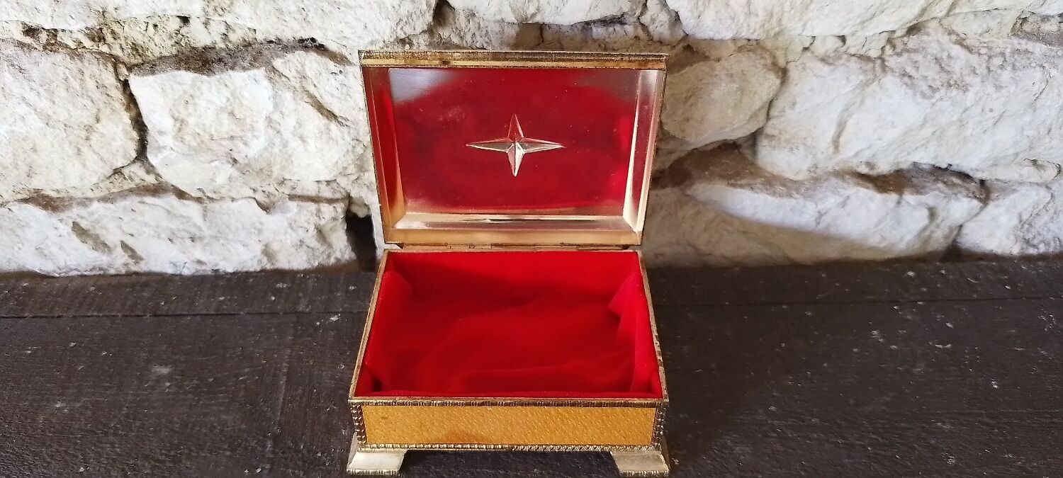 Boîte à bijoux Vintage