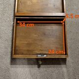 Small Living Room Table in Cherry and Walnut, Louis XVI Period – Late 18th Century