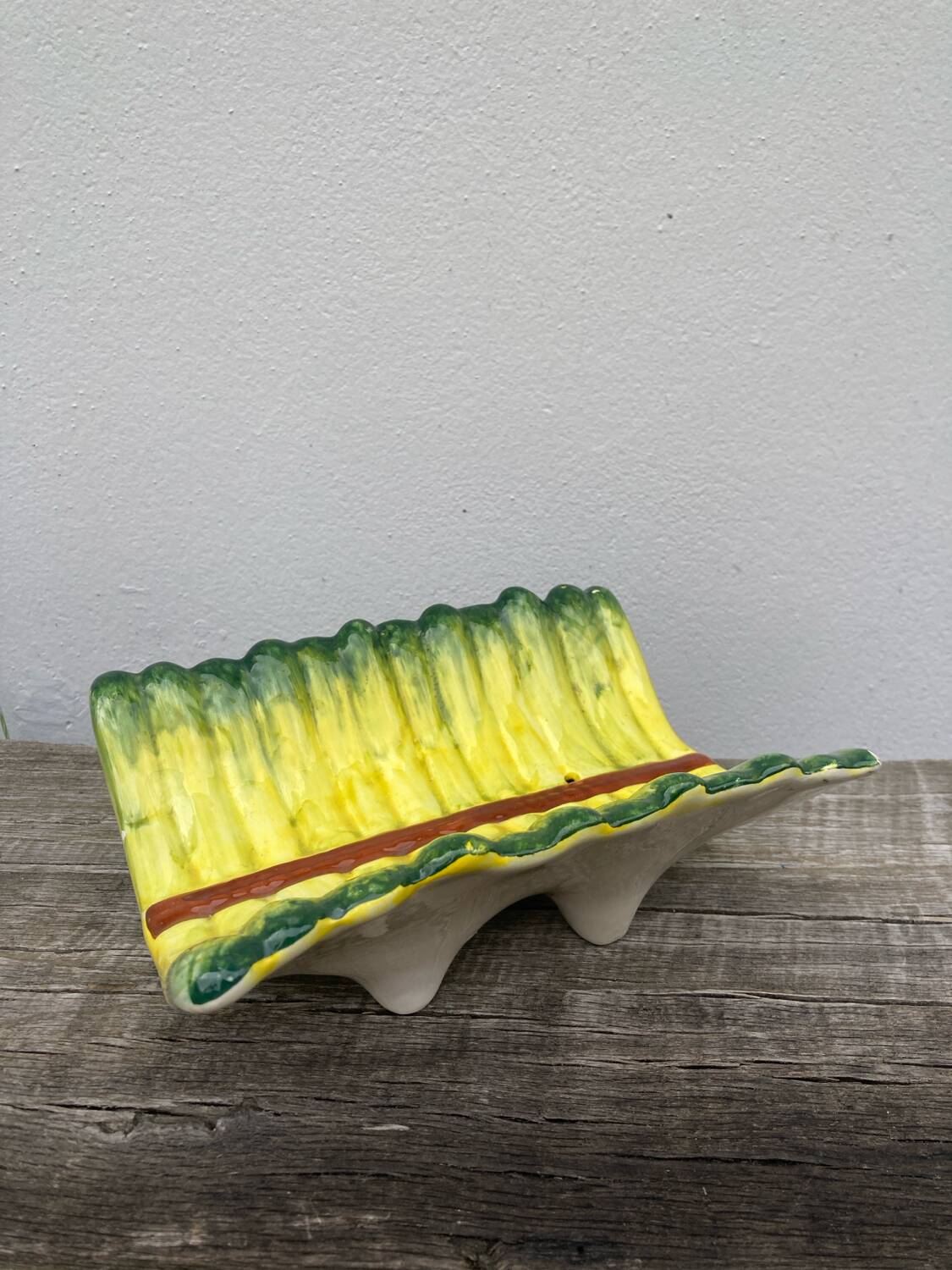 Asparagus slushie dish