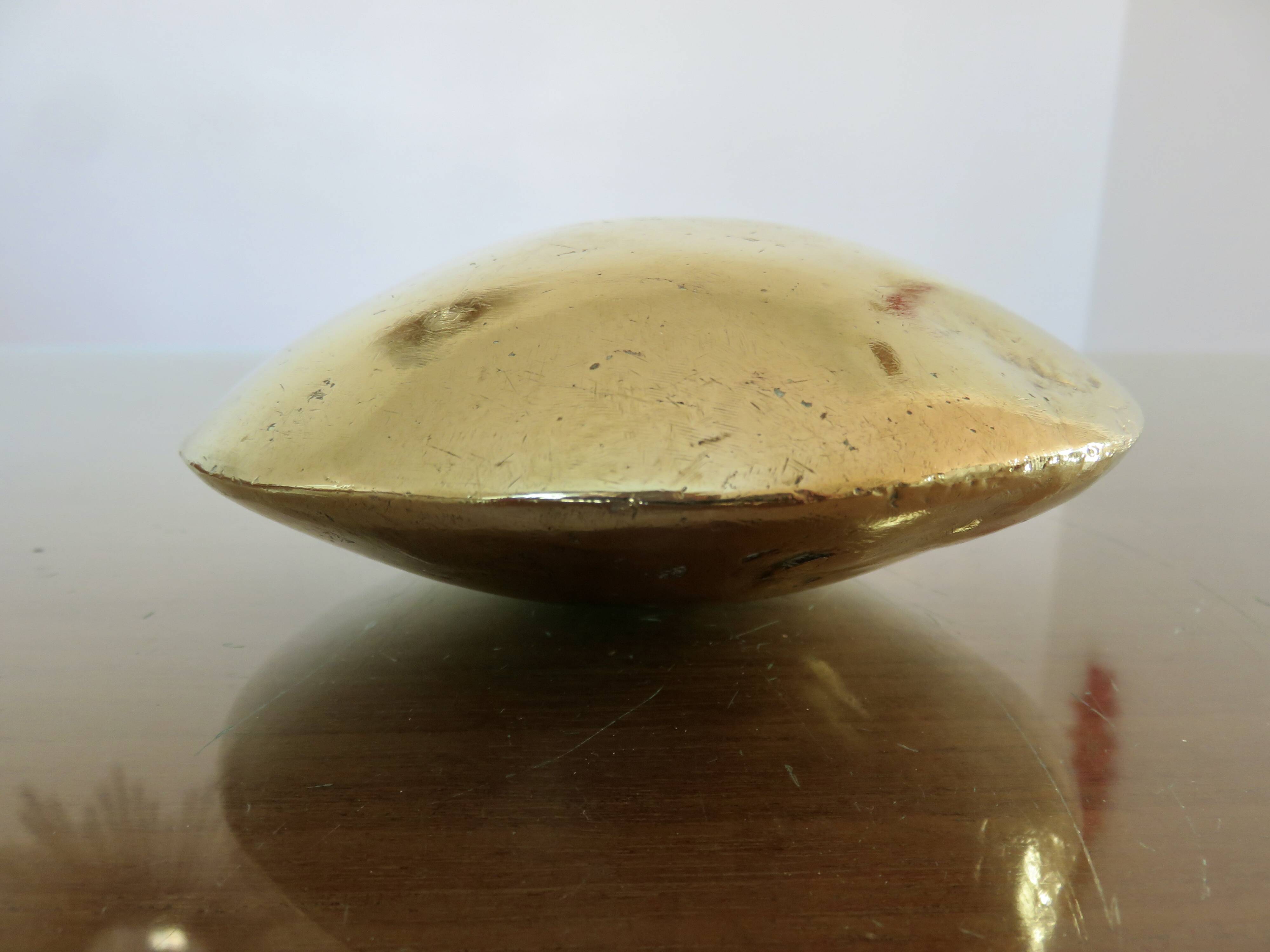 "Ashtray 'ORB' by Roger Tallon, XXL, the largest model, space age, 1970."
