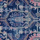 Ancient Persian carpet Hamadan handmade 94x145 cm
