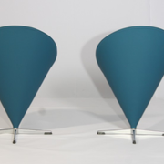 Fauteuil pivotant "Cône" par Verner Panton années 1960