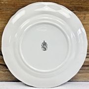 5 assiettes à dessert Lunéville modèle Réverbère