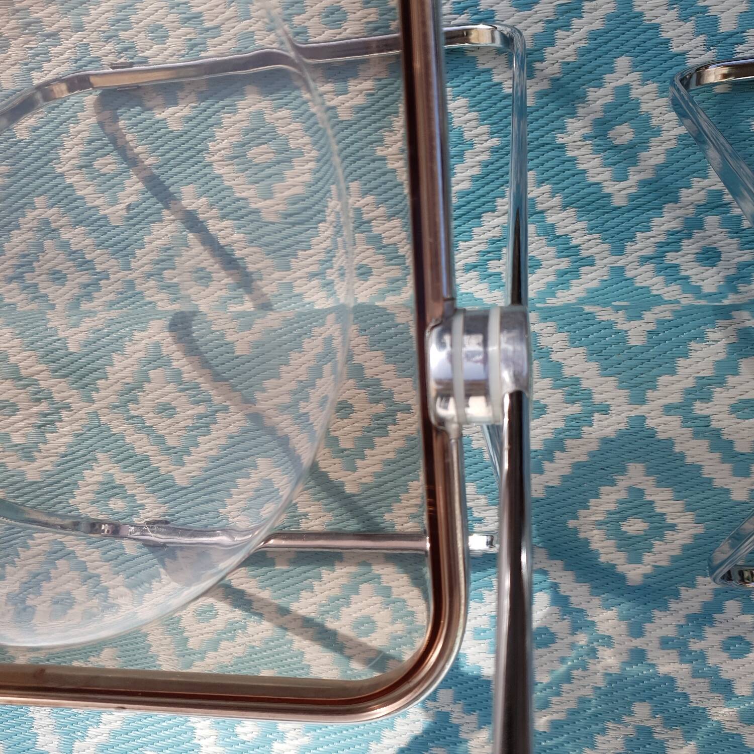 2 Folding chairs by Giancarlo Piretti for Castelli, Italy