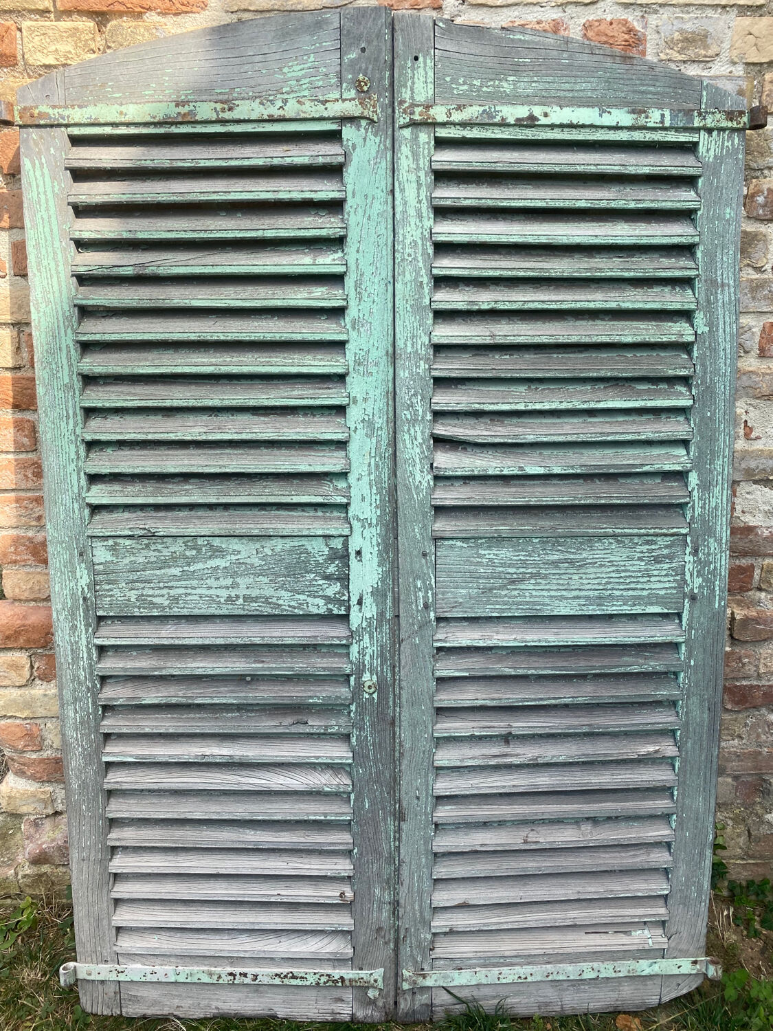 Louvered doors