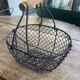 Mini panier en grillage