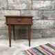 Bedside bedside table end of vintage 1950 vintage sofa - oak - retro bedside
