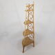 Etagere d'angle en rotin