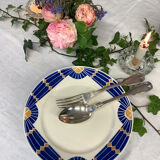 6 Flat plates Vintage france Badonviller