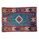 Hand-woven Turkish vintage kilim 166x116 cm