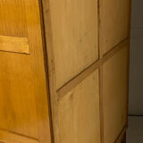 Vintage wardrobe with compass feet