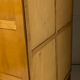 Vintage wardrobe with compass feet