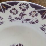 Digoin Sarreguemines dish purple
