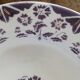 Plat Digoin Sarreguemines violet