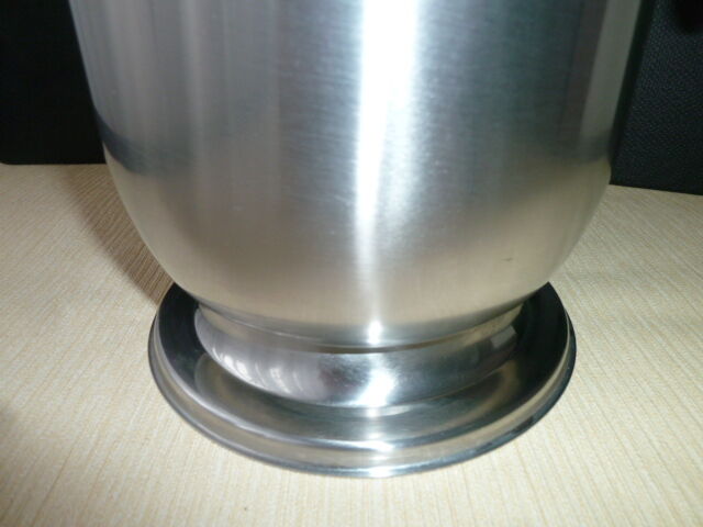 Satin stainless steel champagne bucket 18/10 th Jean Couzon