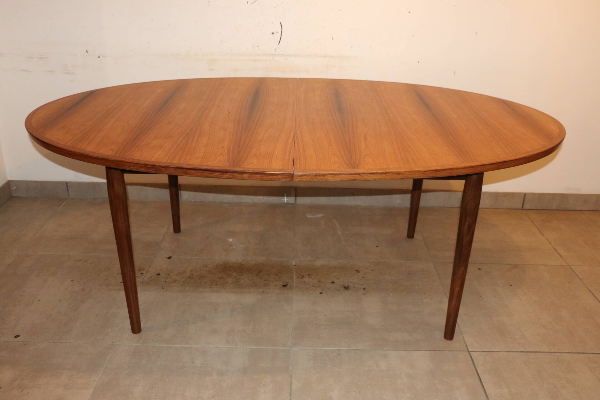 Arne Vodder rosewood table for 6/10 people