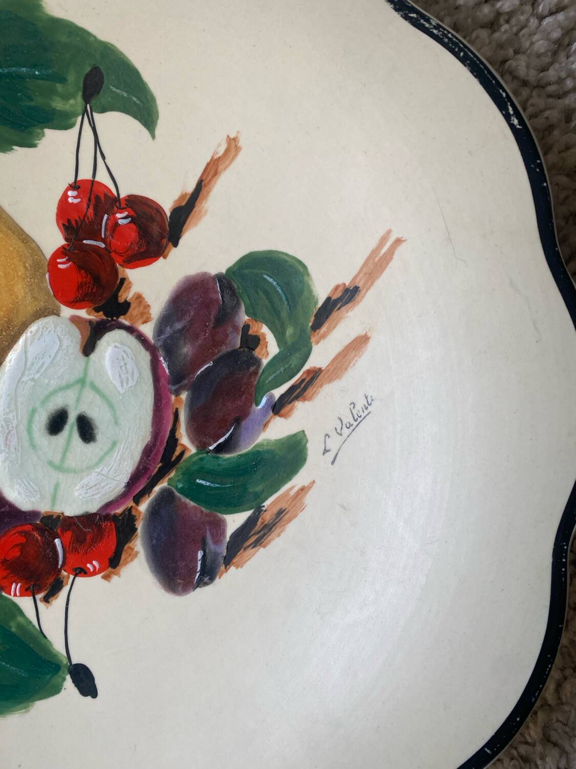 Cut on foot Longwy the fruits