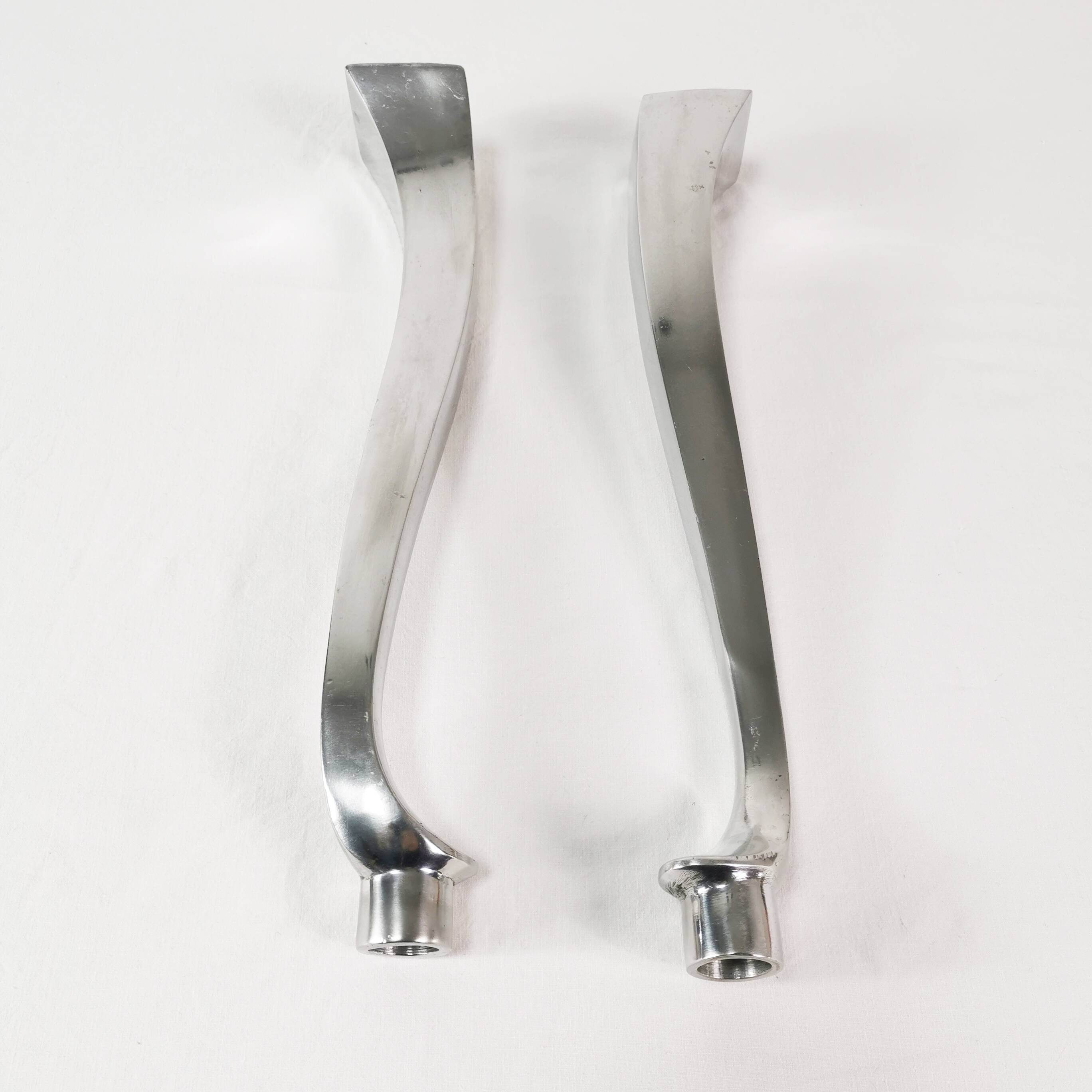 Postmodern "Nessy" candlesticks, Escapade Paris, France, 1980s.