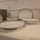 Limoges porcelain service.