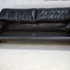 Sofa by Vico Magistretti, Cassina, Maralunga model. Italy, circa 1975. Navy blue leather