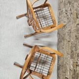 Pair of Windsor Rocking Chairs