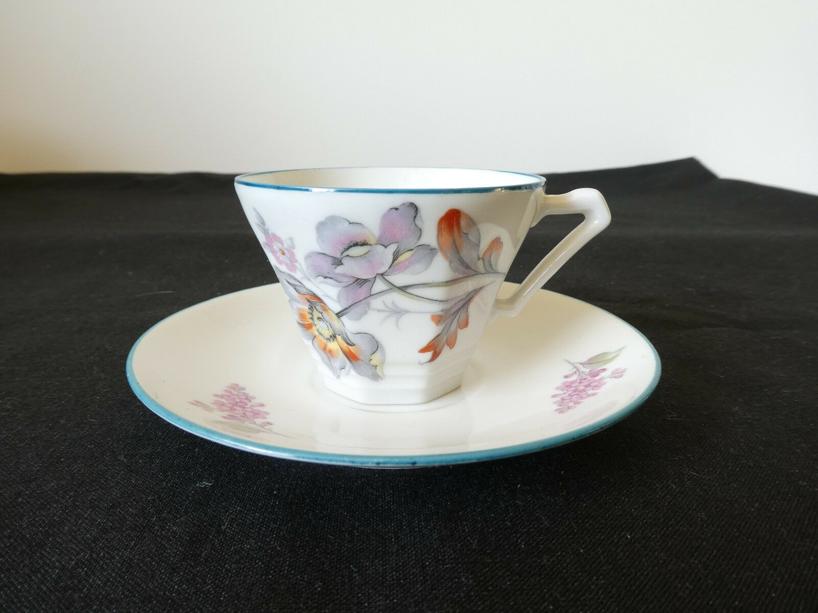 Drb Limoges porcelain art deco coffee service
