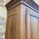 Rustic cabinet vintage fir paint original Alsace 1900s